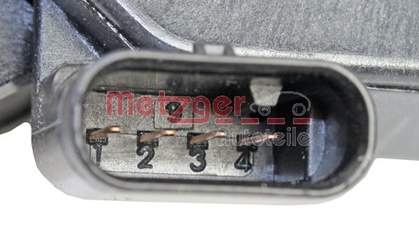 METZGER 2100021 ORIGINAL ERSATZTEIL Stellelement, Drallklappen (Saugrohr)